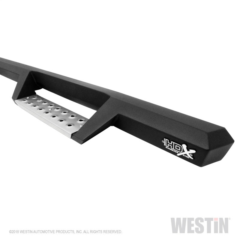 Load image into Gallery viewer, Westin 19-23 RAM 1500 Crew Cab 5.7ft. (Excl. 2019+ Clsc) HDX SS Drop W2W Nerf Step Bars - Tex. Blk
