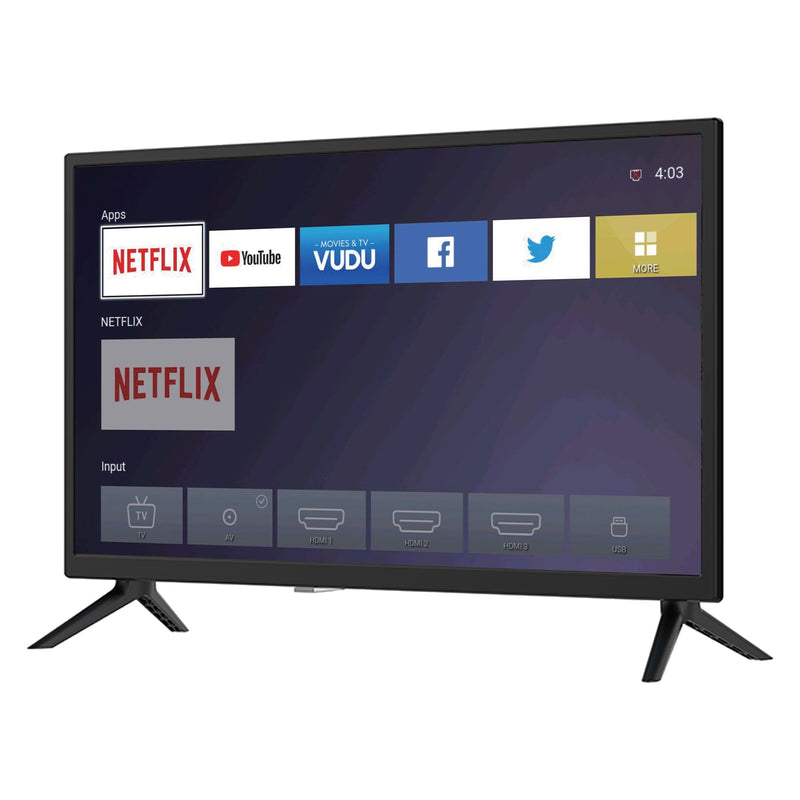Load image into Gallery viewer, 24&quot; Supersonic Smart HDTV DLED HD WiFi with 3 HDMI Inputs and 2 USB Inputs
