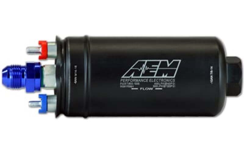 Load image into Gallery viewer, AEM Electronics 380lph Inline High Flow Fuel Pump
