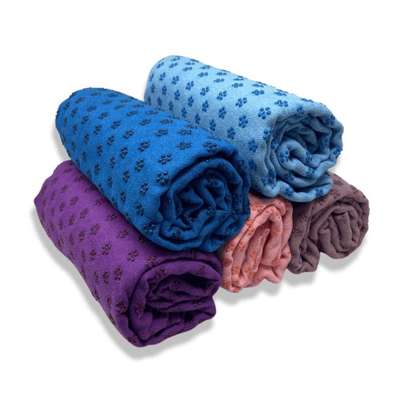 Load image into Gallery viewer, JupiterGear Premium Absorption Hot Yoga Mat Towel with Slip-Resistant Grip Dots
