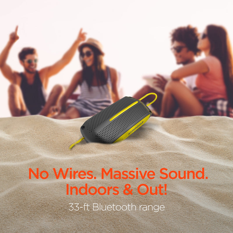 Load image into Gallery viewer, HyperGear Wave Water Resistant Wireless Speaker with Extended Battery Life
