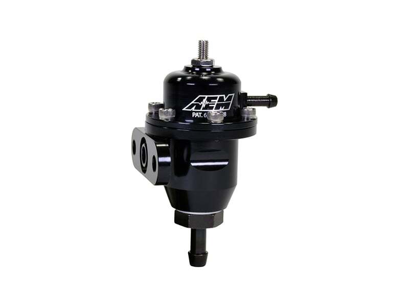 Load image into Gallery viewer, AEM Electronics Fuel Pressure Regulator Black Honda Acura
