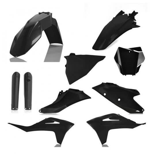 Acerbis 21-23 GasGas MC125/250F/450F/ EX300/250F/350F/450F Full Plastic Kit - Black 2872790001