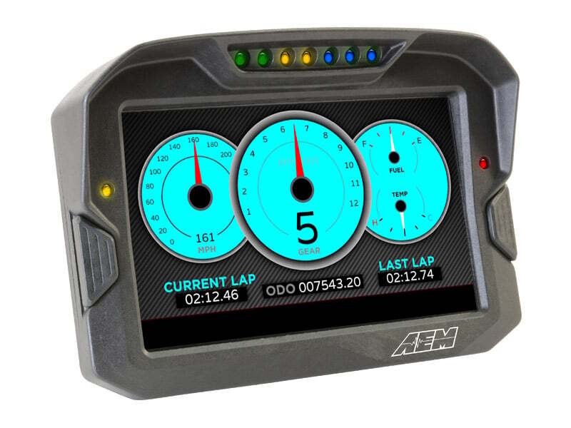 Load image into Gallery viewer, AEM CD-7 Non Logging Race Dash Carbon Fiber Digital Display (CAN Input Only) 30-5700
