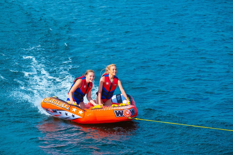 Load image into Gallery viewer, WOW Watersports Glider 2 Person 2P Towable with Flex Seating
