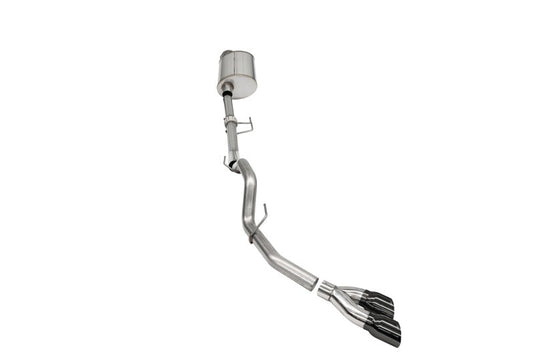 Corsa 2021-2025 Ford F-150 Regular Cab/ 8in Bed 3.5L V6 Sport Cat-Back Single Side Exit-Black PVD