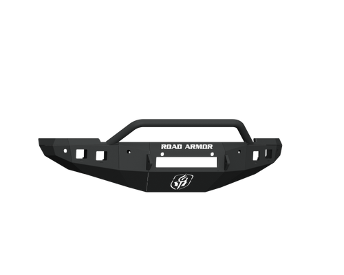 Road Armor 16-18 Ram 2500 Stealth Front Bumper w/Pre-Runner Guard/6 Sensor Holes - Tex Blk