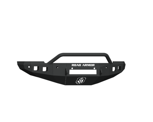 Road Armor 16-18 Ram 2500 Stealth Front Bumper w/Pre-Runner Guard/6 Sensor Holes - Tex Blk