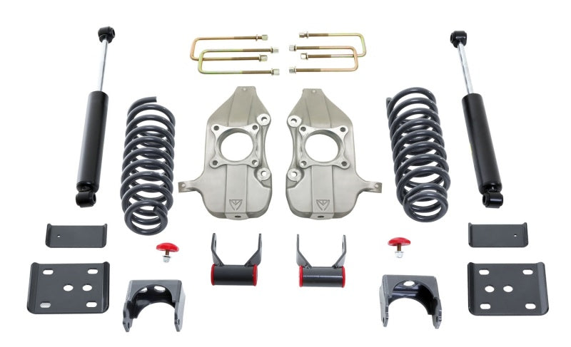 Load image into Gallery viewer, MaxTrac 15-18 Ford F-150 2WD 5.0L V8 3in/5in MaxPro Lowering Spindle Kit
