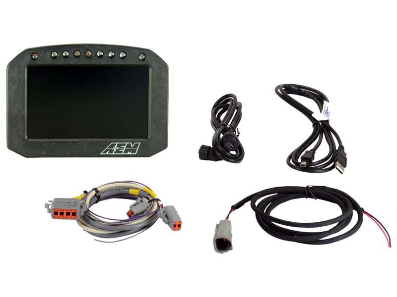 Load image into Gallery viewer, AEM CD-5L Carbon Logging Flush Digital Dash Display 30-5601F
