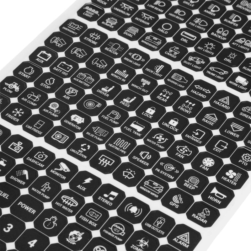 Load image into Gallery viewer, 160 Universal Stickers for AS Series Switch Panel
