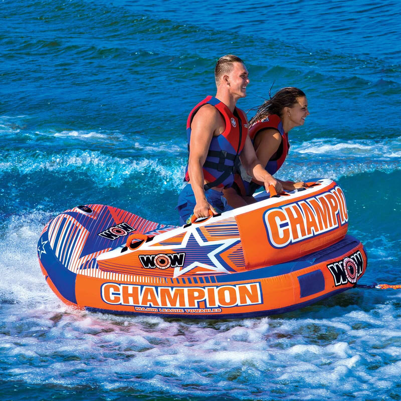 Load image into Gallery viewer, WOW Watersports Champion 2-Person Towable
