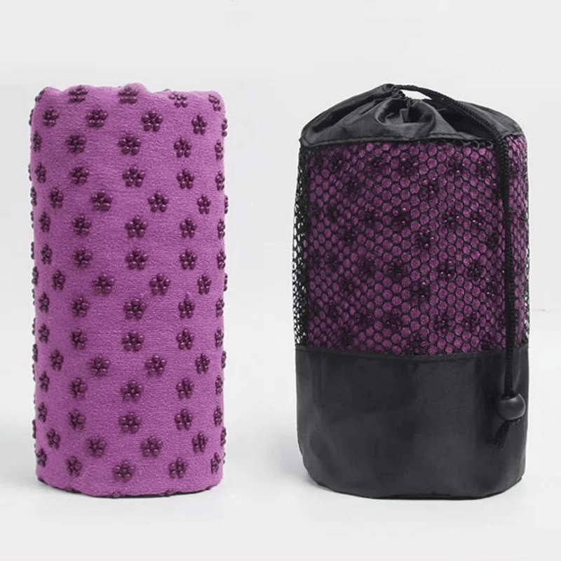 Load image into Gallery viewer, JupiterGear Premium Absorption Hot Yoga Mat Towel with Slip-Resistant Grip Dots

