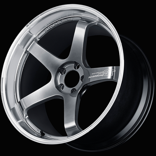 Advan GT Premium Version 20x10.0 / +35 ET / 5x114.3 / 73mm Bore / Machining and Hyper Platinum Black YAQ0K35EPBP
