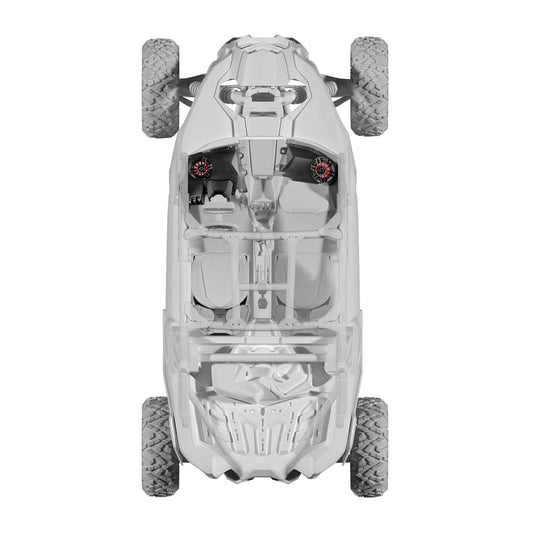 Can-Am Maverick X3 Dashboard Empty Panel for 6.5" Speaker - Skoutley Outdoors LLC