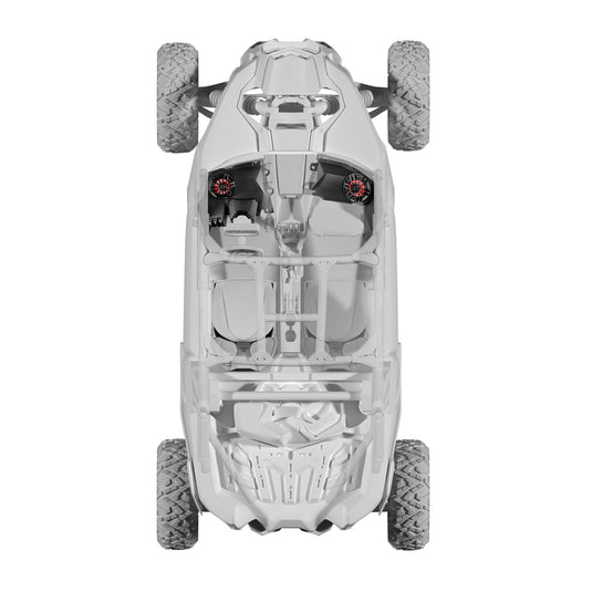 Can-Am Maverick X3 Dashboard Panel Loaded with 6.5