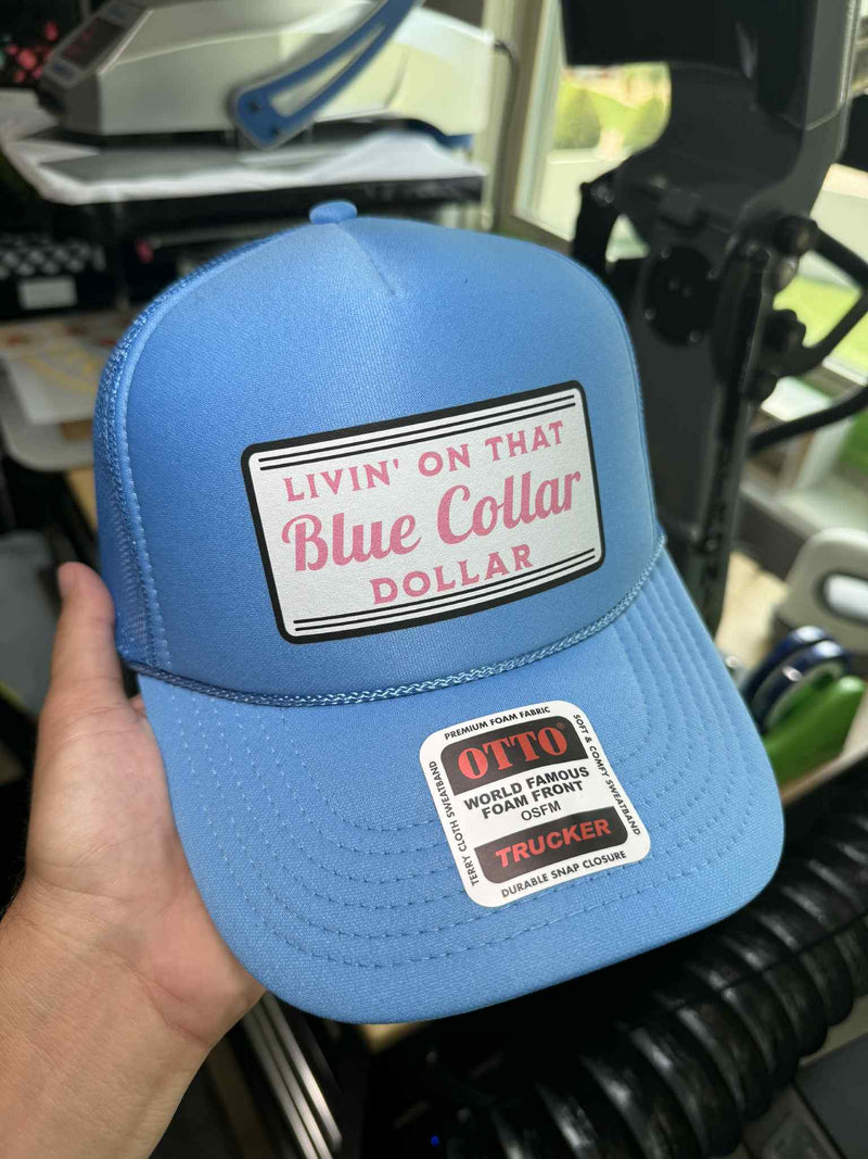 Load image into Gallery viewer, Blue Collar Dollar Trucker
