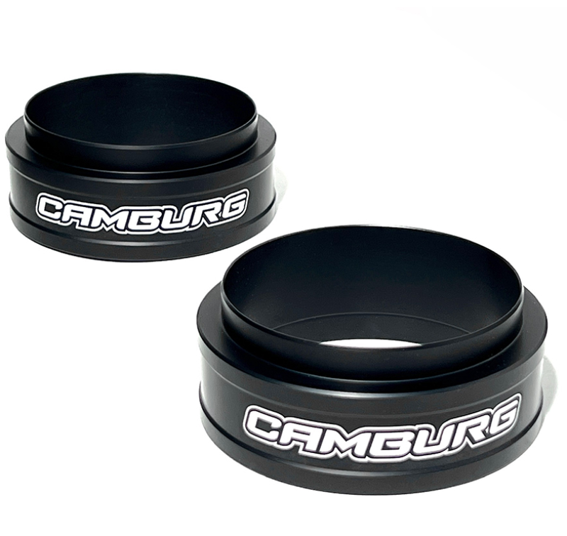 Load image into Gallery viewer, Camburg Ford Raptor 21-23 1in Front Spring Preload Spacer Kit (Black)
