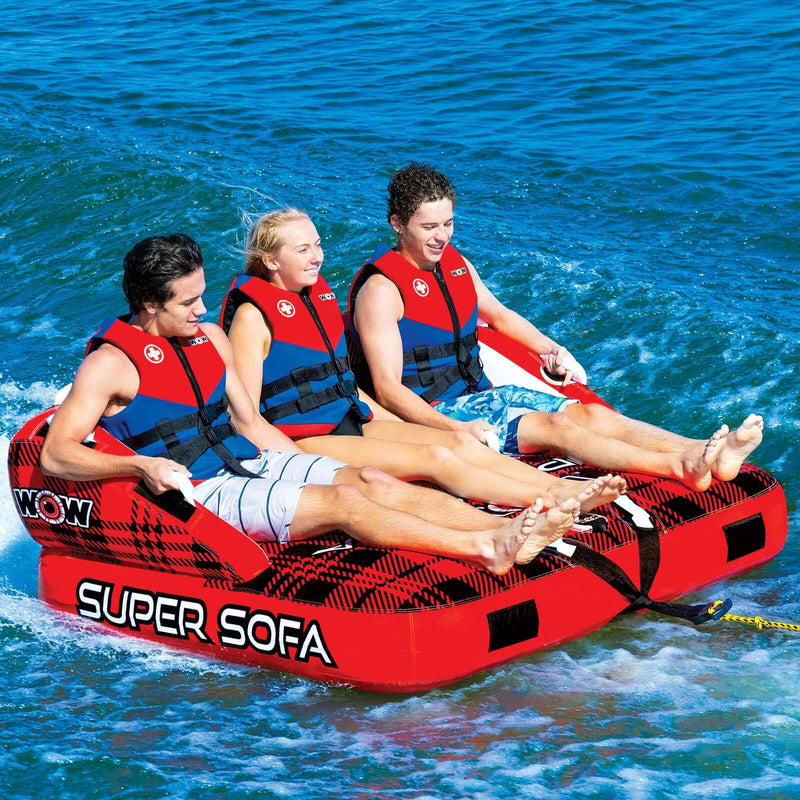 Load image into Gallery viewer, WOW Sports Super Sofa 1 to 3-Person Towable (21-1040)
