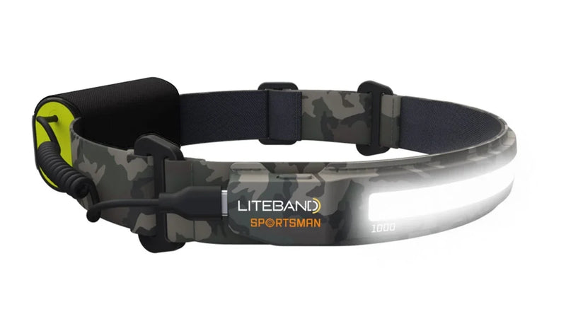 Load image into Gallery viewer, PRO 1000 Lumen LED Wide Beam Rechargeable Headlamp
