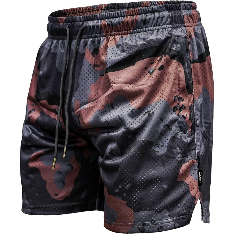 Load image into Gallery viewer, Mid Thigh Mesh Training / Lifestyle Shorts | 5"
