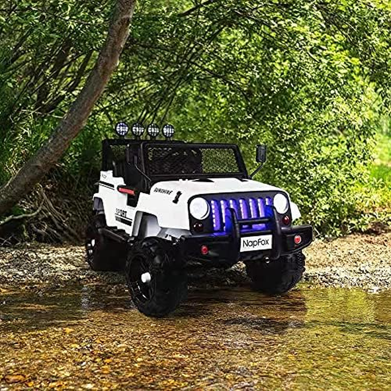 Load image into Gallery viewer, Camouflage Remote Control Ride-On Car with Spring Suspension for Kids
