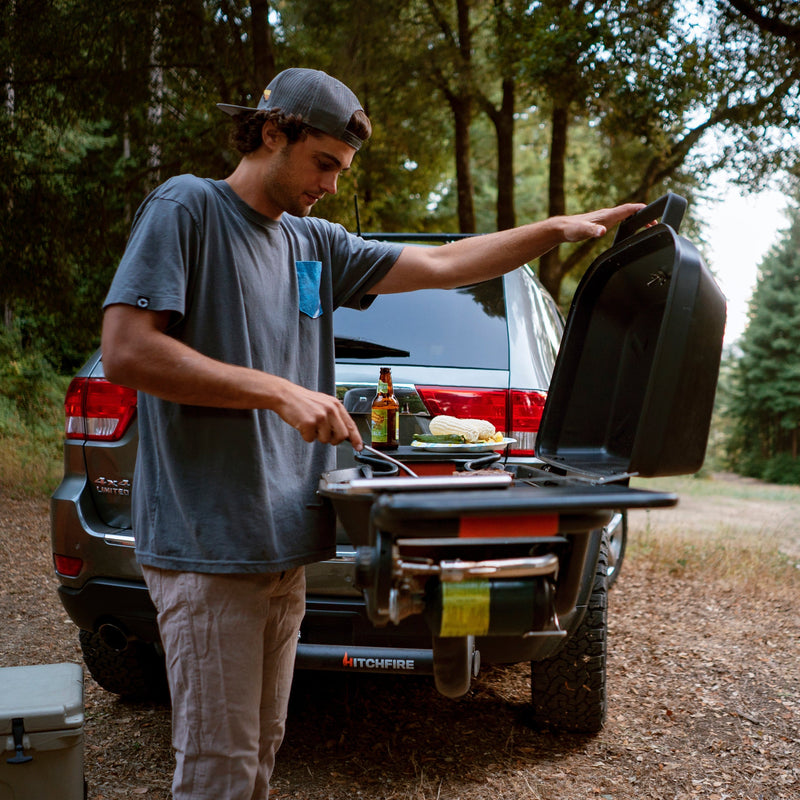 Load image into Gallery viewer, F-20 Hitch Mounted Propane Grill
