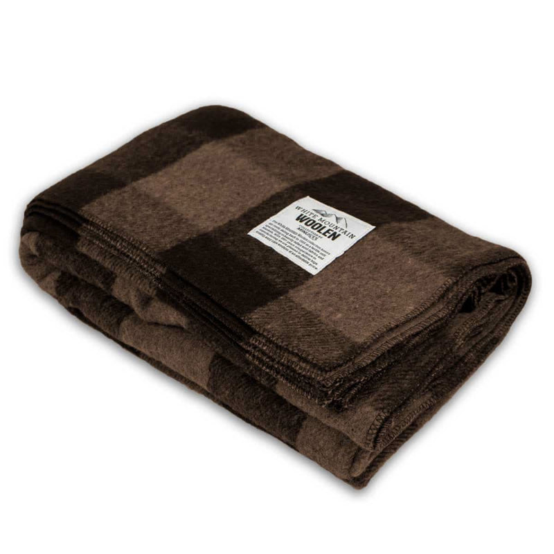 Load image into Gallery viewer, Wool Throw Blanket - White Mountain Woolen
