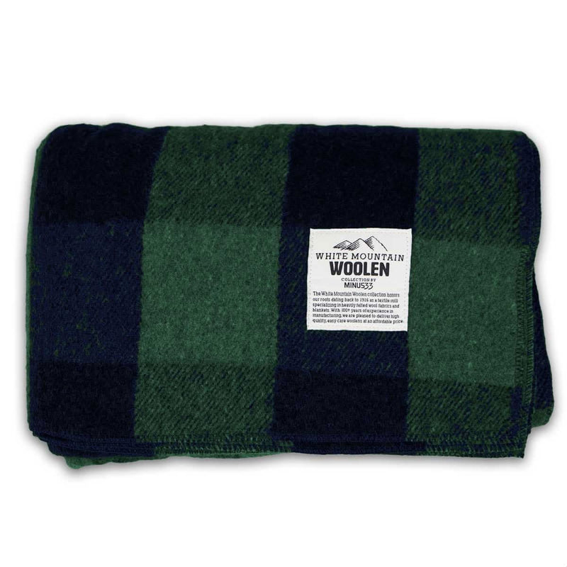Load image into Gallery viewer, Wool Throw Blanket - White Mountain Woolen
