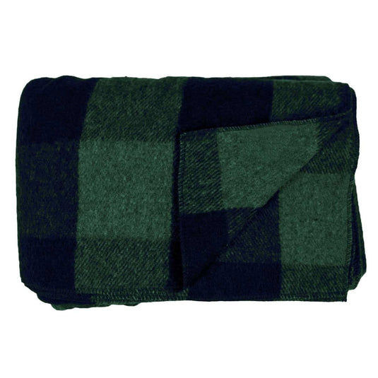 Wool Throw Blanket - White Mountain Woolen