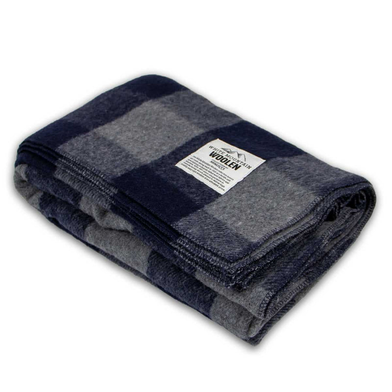 Load image into Gallery viewer, Wool Throw Blanket - White Mountain Woolen
