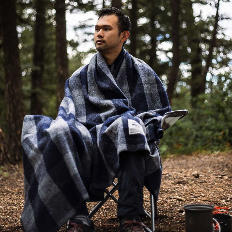 Load image into Gallery viewer, Wool Throw Blanket - White Mountain Woolen
