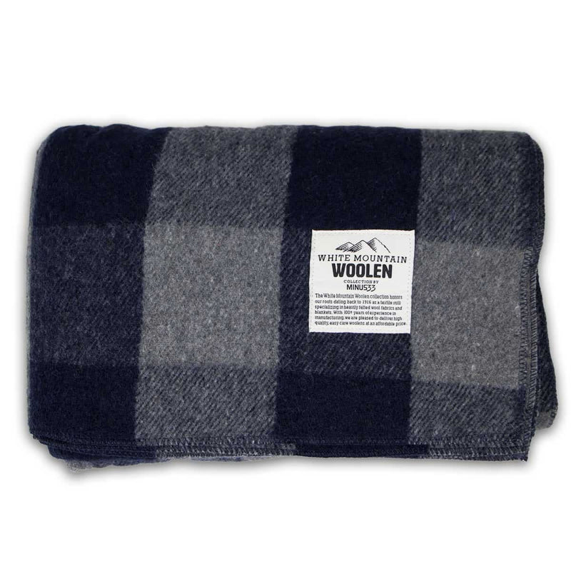 Load image into Gallery viewer, Wool Throw Blanket - White Mountain Woolen

