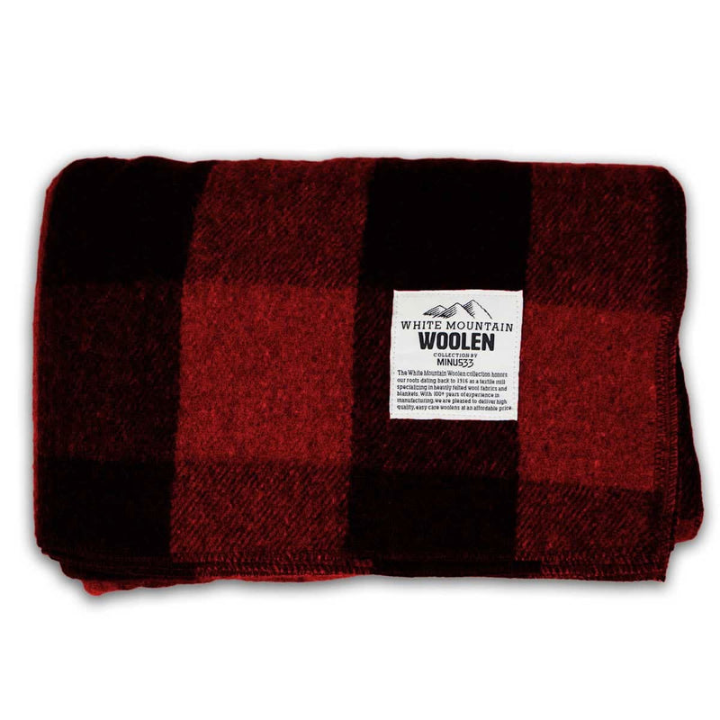 Load image into Gallery viewer, Wool Throw Blanket - White Mountain Woolen
