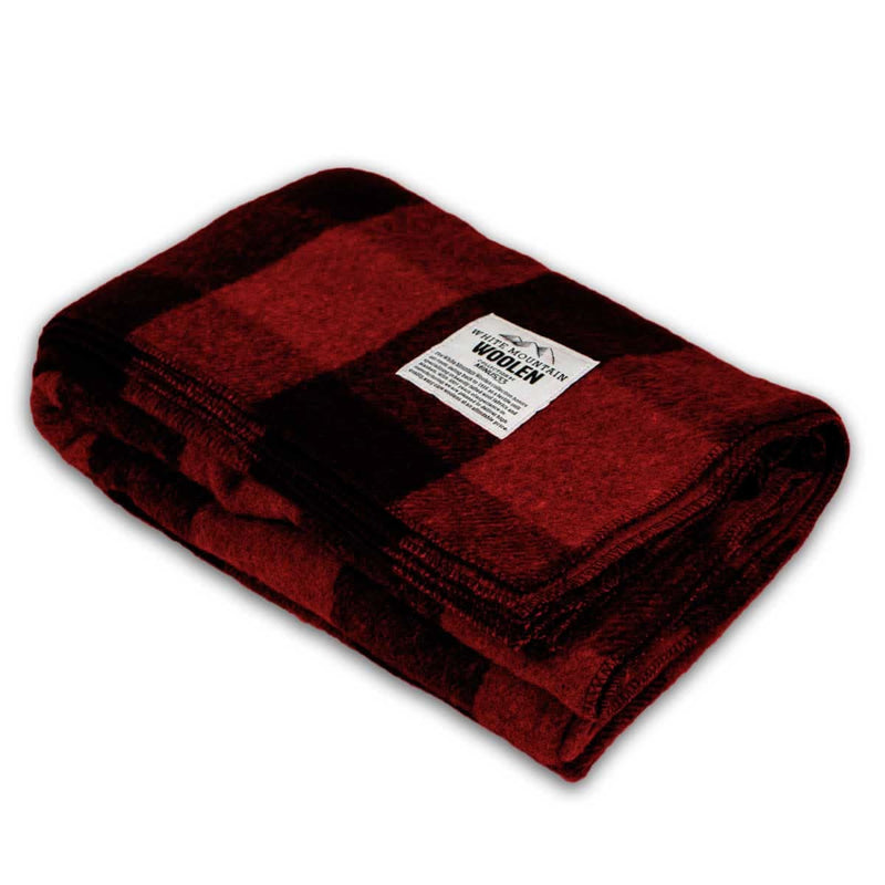 Load image into Gallery viewer, Wool Throw Blanket - White Mountain Woolen
