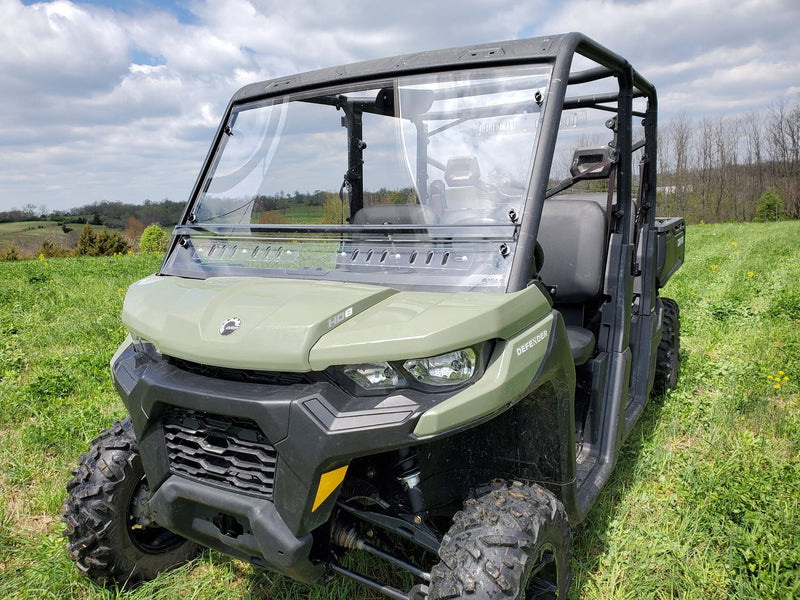 Load image into Gallery viewer, Can-Am Defender Max - 2 Pc Windshield w/Hard Coat and Vent Options
