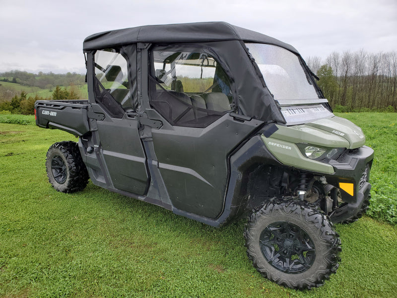 Load image into Gallery viewer, Can-Am Defender Max 4 - Full Cab Enclosure For Hard Windshield (Half Doors)
