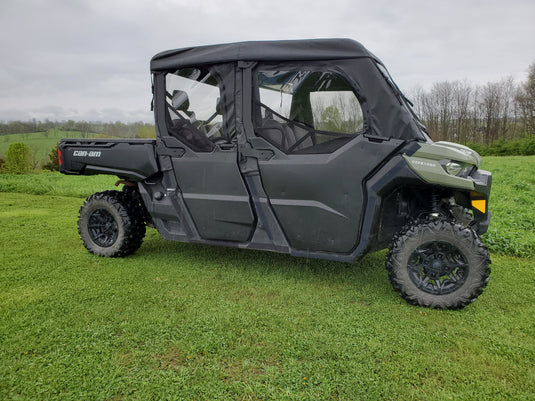 Can-Am Defender Max 4 - Soft Doors (Half Doors)