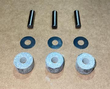 Load image into Gallery viewer, (Three) Can Am Secondary Clutch Rollers

