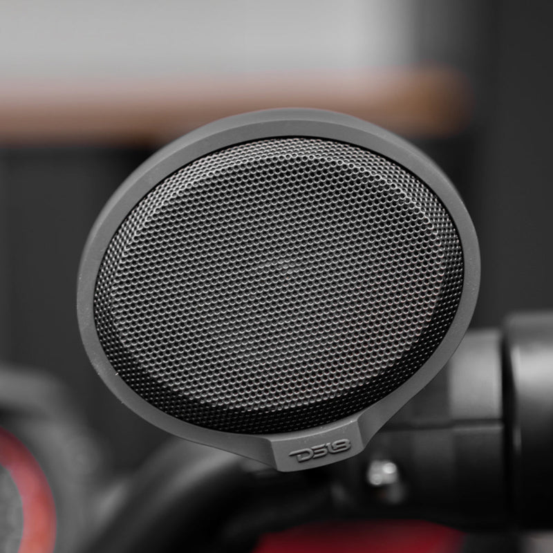 Load image into Gallery viewer, Amplified Handlebar Mounted Bluetooth Speaker System for Can-Am Ryker &amp; Spyder Motorcycles
