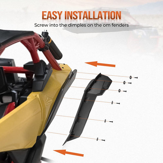 Fender Flares & Nerf Bars For Can-Am Maverick X3