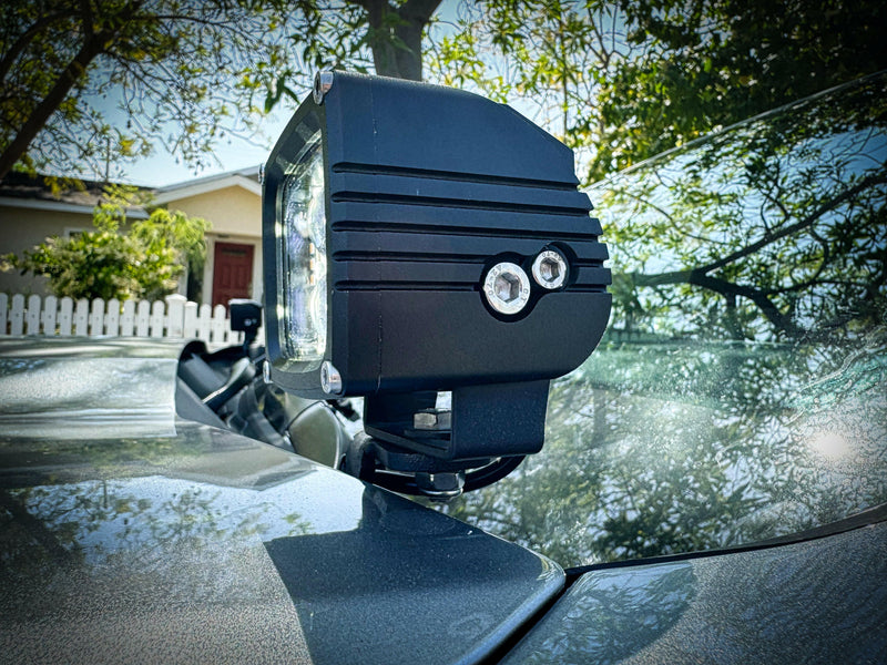 Load image into Gallery viewer, 2023+ GMC Canyon Hood Mount/Ditch Lights
