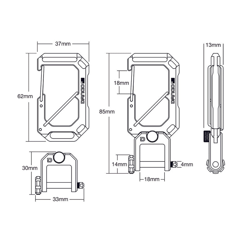 Load image into Gallery viewer, Carabiner &amp; Shackle
