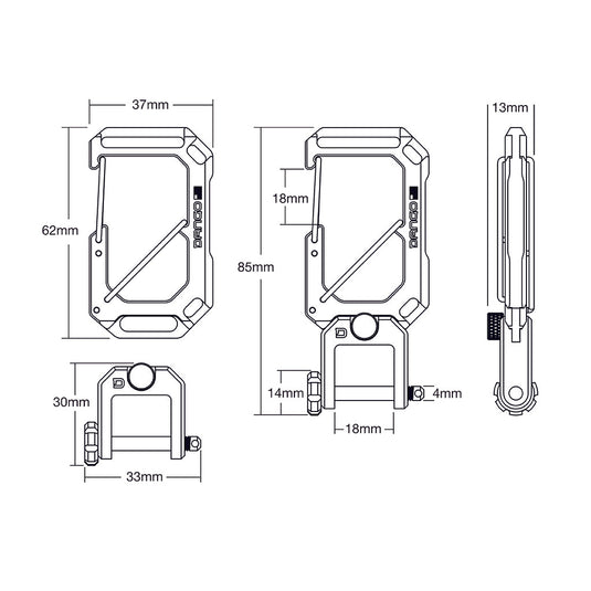 Carabiner & Shackle