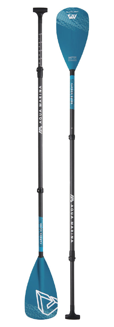 Load image into Gallery viewer, Aqua Marina Carbon Fiberglass SUP Paddle (3-Section)
