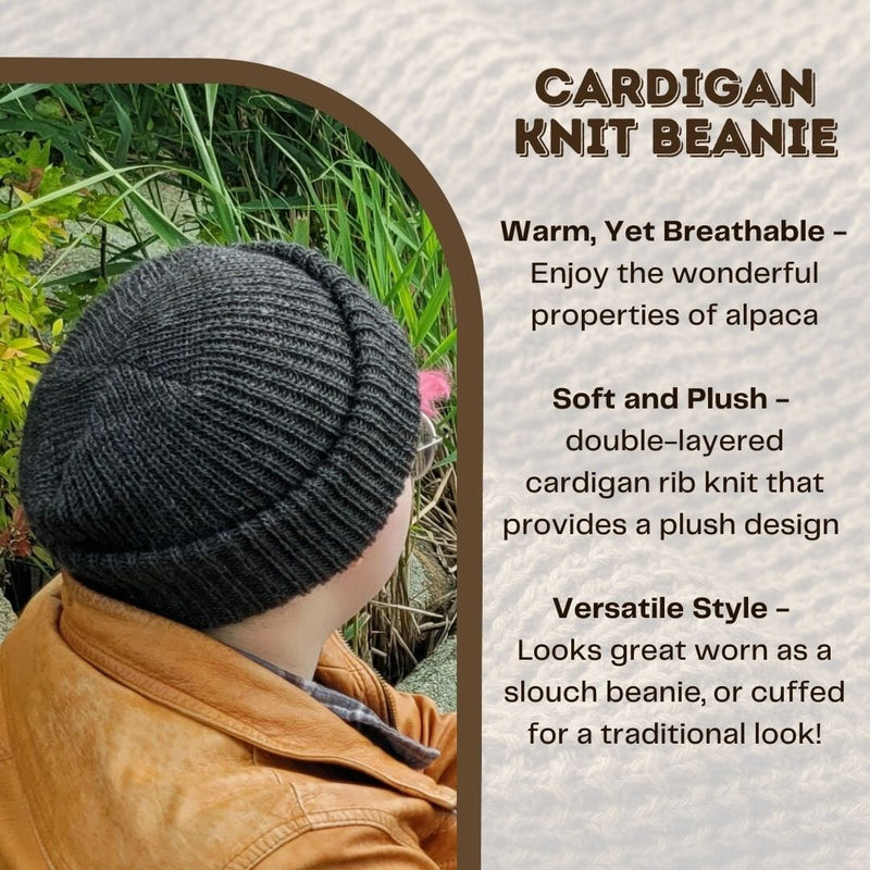 Load image into Gallery viewer, Cardigan Knit Beanie
