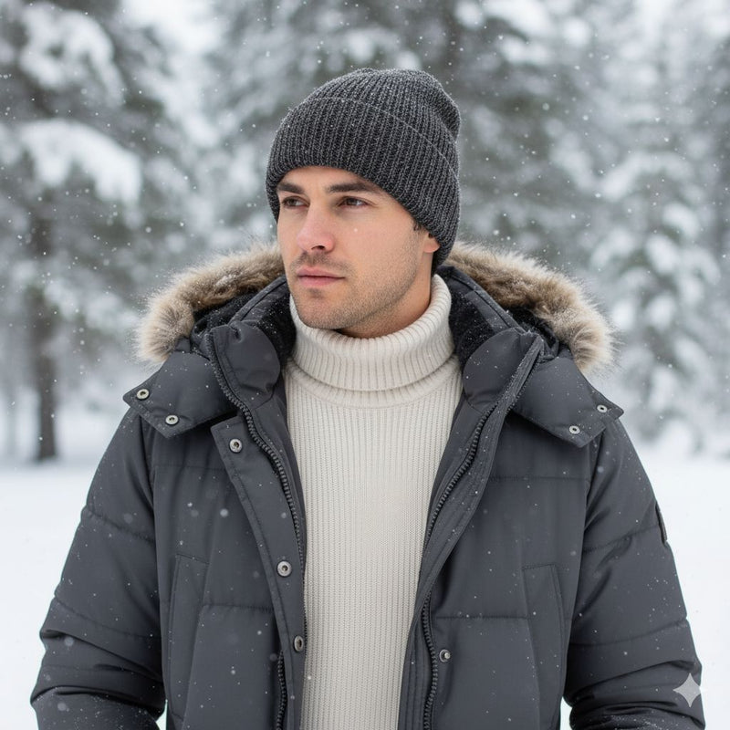Load image into Gallery viewer, Cardigan Knit Beanie
