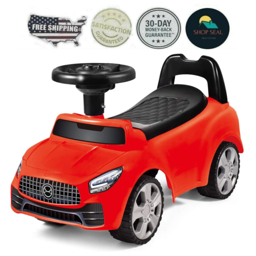 Load image into Gallery viewer, Carrito de Empuje para Niños con Bocina y Almacenamiento Musical
