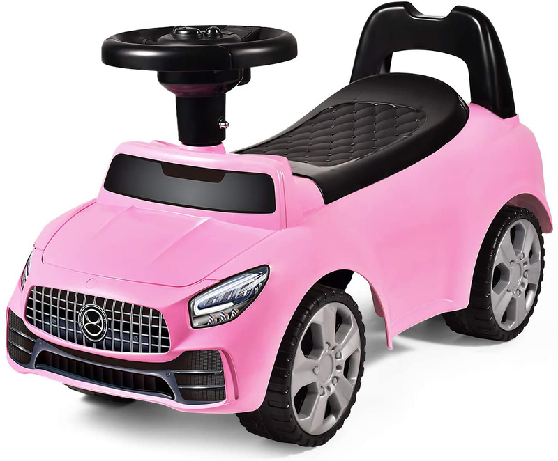 Load image into Gallery viewer, Carrito de Empuje para Niños con Bocina y Almacenamiento Musical
