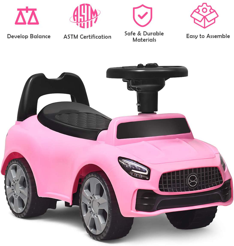 Load image into Gallery viewer, Carrito de Empuje para Niños con Bocina y Almacenamiento Musical
